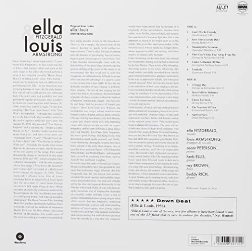 Ella Fitzgerald & Louis Armstrong [Disco de Vinil]