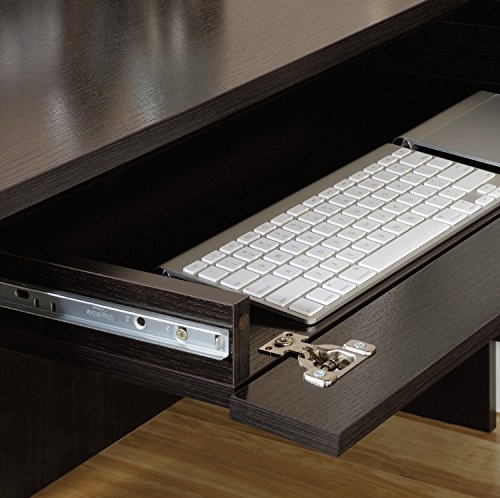 Sauder Palladia L-Desk, Wind Oak Finish #TOP2