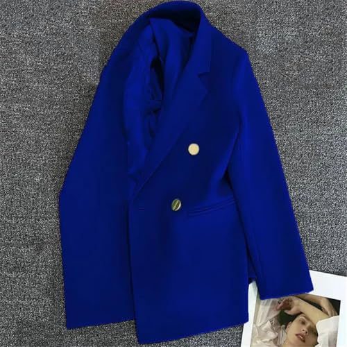 Manteau décontracté pour femme finitions boucle en métal