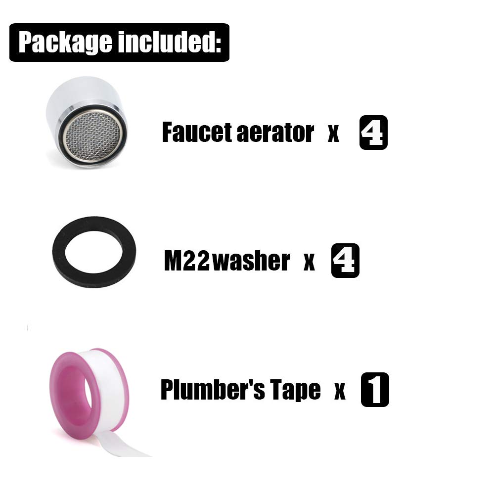 Wasserhahnbelüfter 22mm/0.87Inch-Male