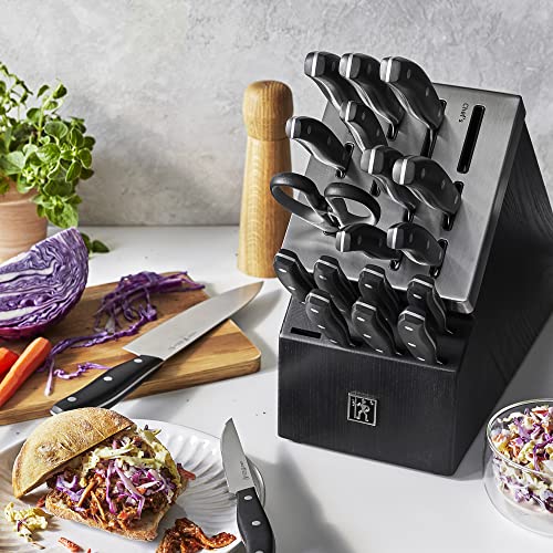 HENCKELS Definition Knife Block Set, 20pc, Black All Knife Sets