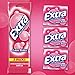 EXTRA Classic Bubble Sugar Free Chewing Gum Bulk Pack, 15 Sticks (Pack of 3)