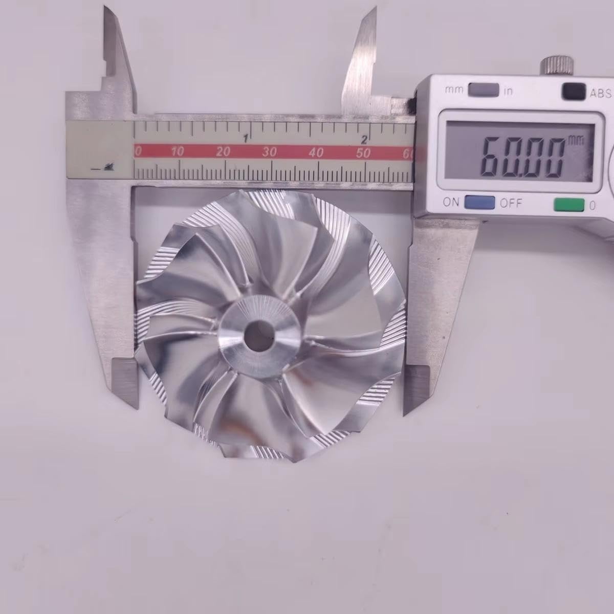 Rueda De Compresor Turbo Billet 46,4x60mm Wastegate Turbo