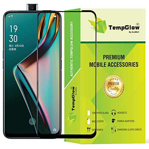 Image of Screen Protector for Oppo K3 (Black) Tempered Glass Edge-to-Edge 6D Screen Guard With Installation Kit