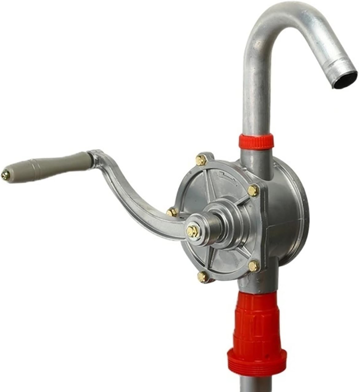 32mm Manual Hand Pump Heavy Drum Rotary New Oil Fuel Barrel Heavy Duty Pump Diesel Fuel Oil Gas Transfer Tool