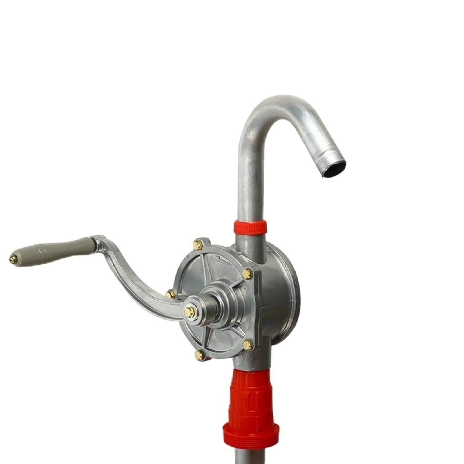 32mm manuel pompe à main tambour lourd rotatif nouveau baril de carburant à huile pompe robuste Diesel carburant mazout outil de transfert de gaz