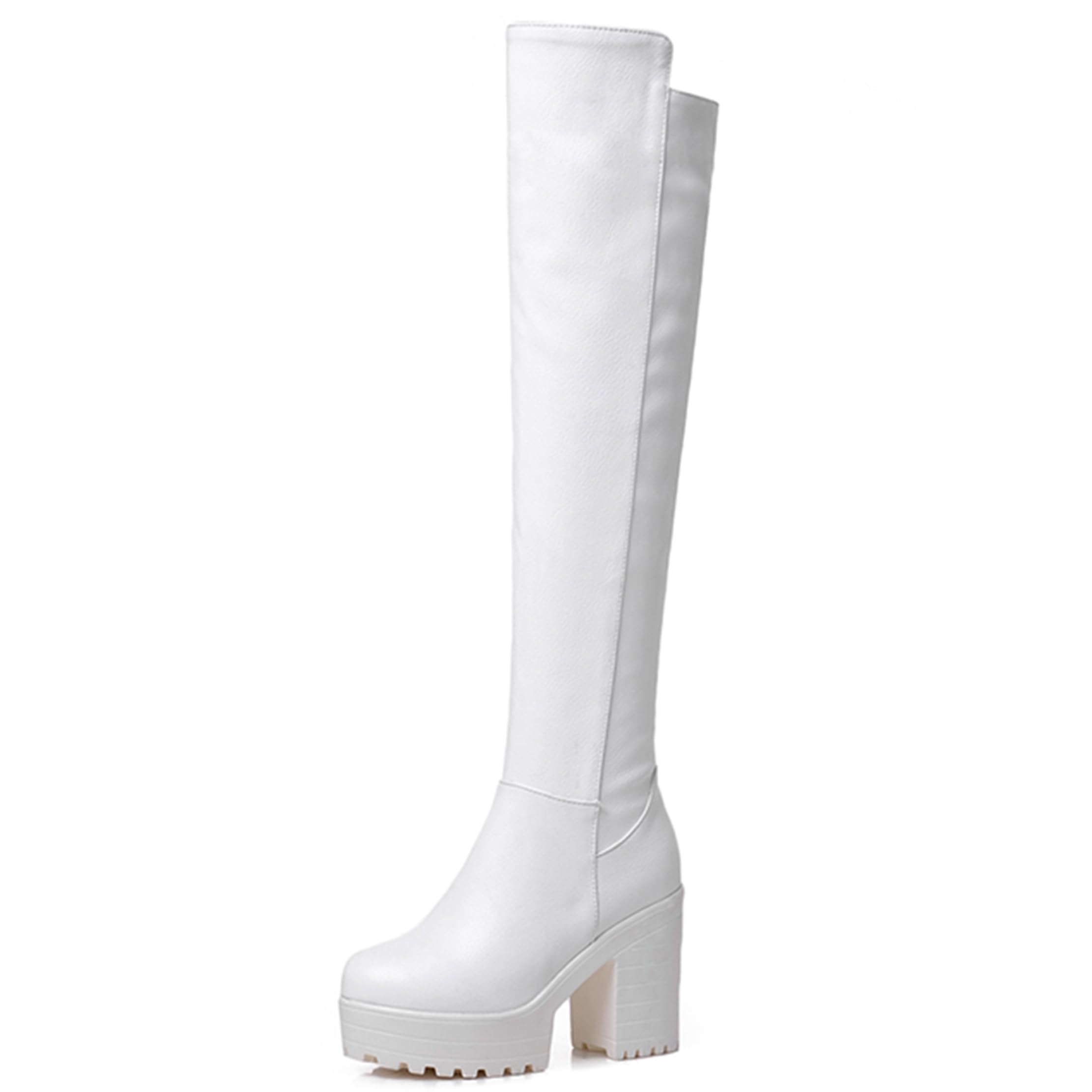 Chunky boots confort avec plateforme stable et bout rond ergonomique - 7