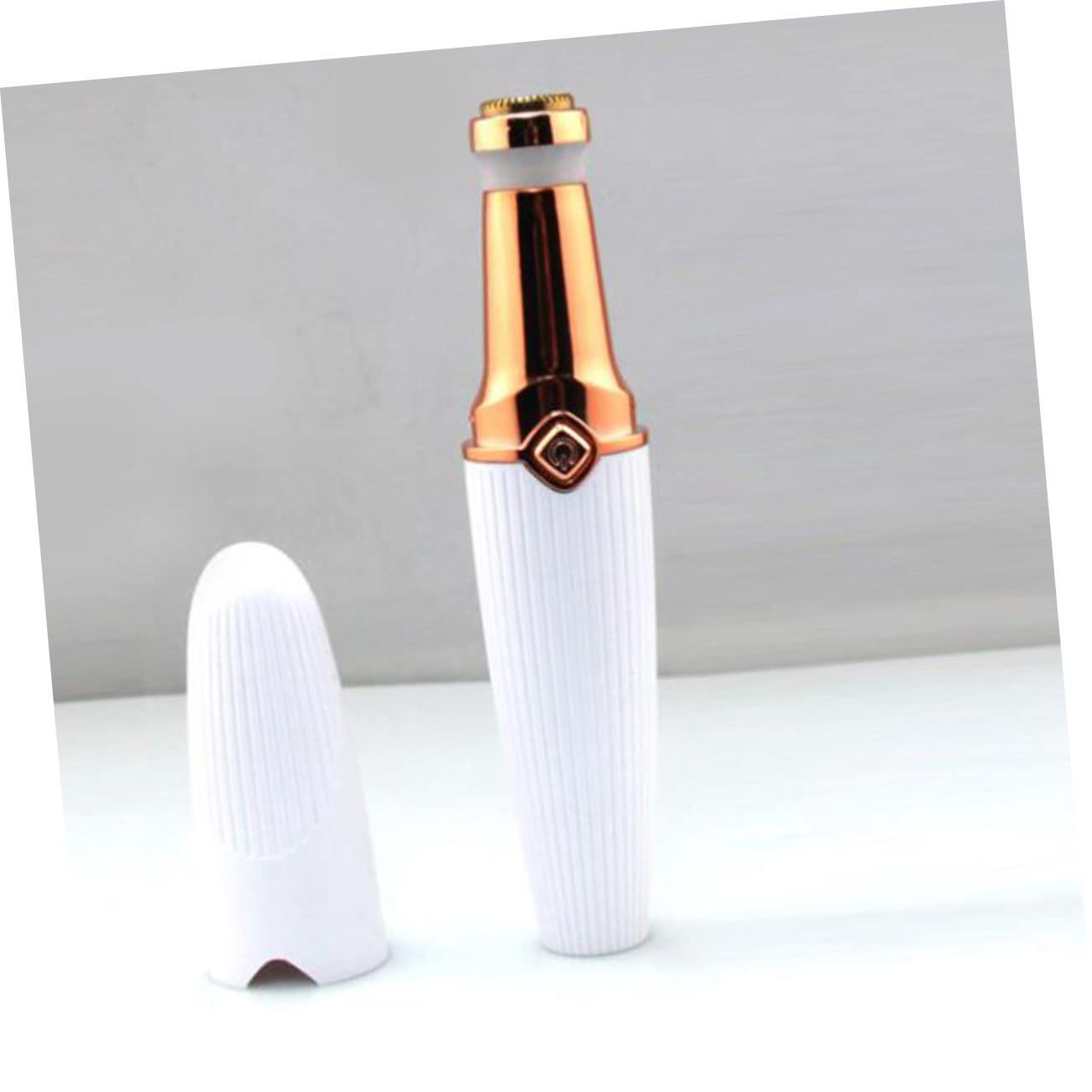 Happyyami 4 Pezzi Rasoio Elettrico USB per Donne Depilatore Multifunzionale Portatile con per Sopracciglia Rimozione Irritazioni per Viaggi e