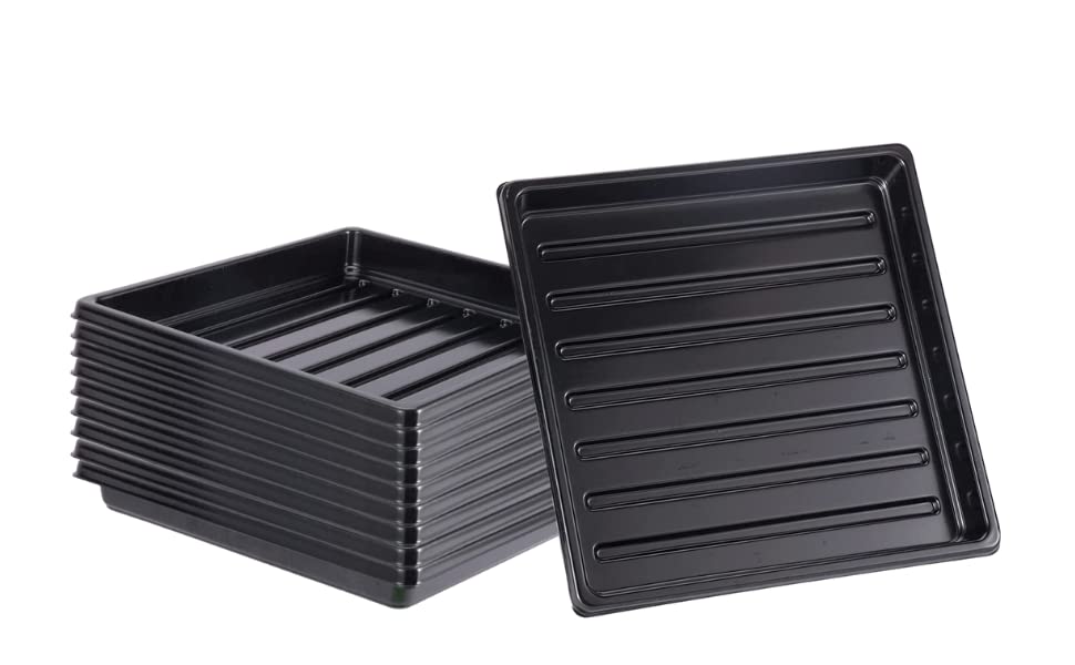 1010 Tray Without Holes Growing Trays Shallow Tray Drain