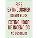 Brady 90751, Glow-In-The-Dark Safety Sign, (Pack of 4 pcs)