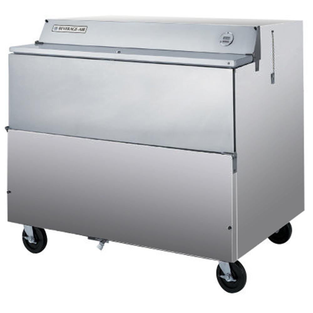 Beverage-Air SMF49Y-1-S STF49-1-S Stainless Steel Forced Air Milk Cooler 2