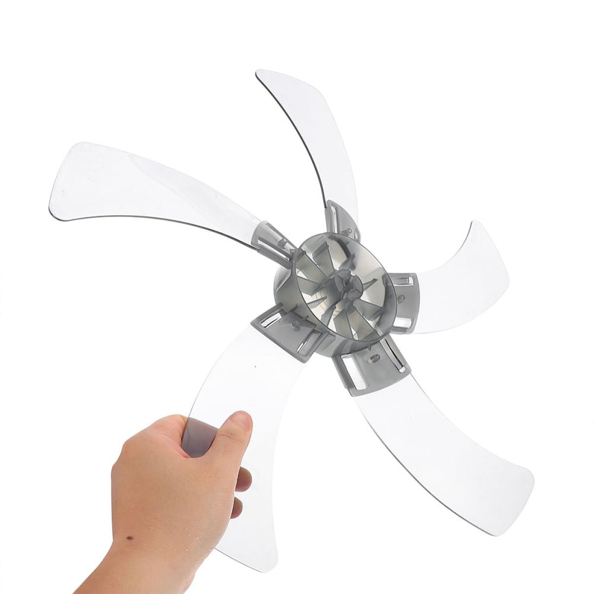MAGICLULU 1 Set accessorio ventilatore da pavimento ventilatore elettrico Ventilatore per esterni pale del ventilatore in piedi pala del ventilatore parti del ventilatore plastica Light Grey