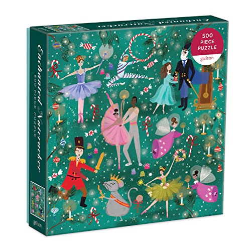 Galison Enchanted Nutcracker 500 Piece Puzzle from Galison - Colorful and Whimsical...