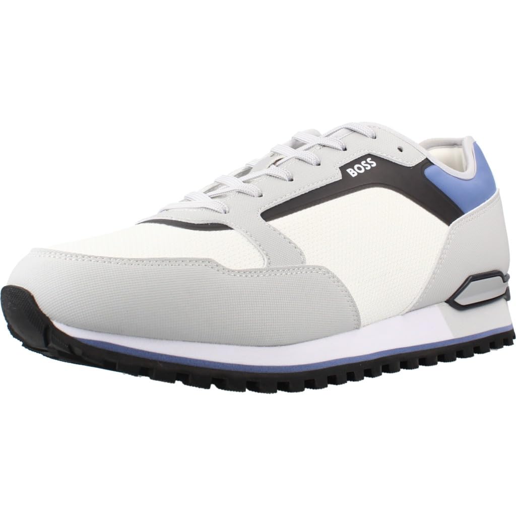 Hugo Men's Multicolor Sneakers, 10 Uk, Parkour L Runner