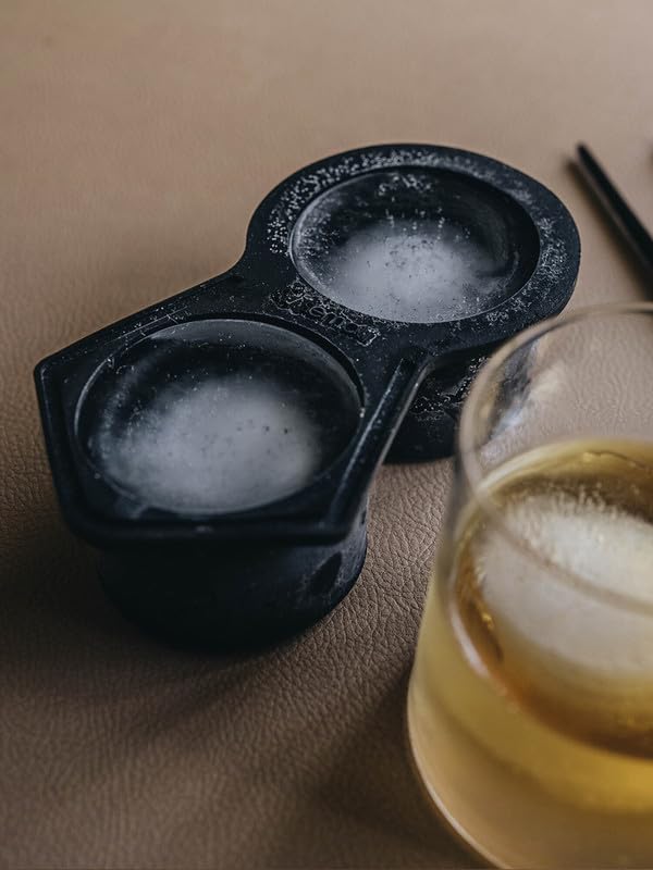 Molde Grande para Cubos de Hielo Redondos de Silicona miniatura 2