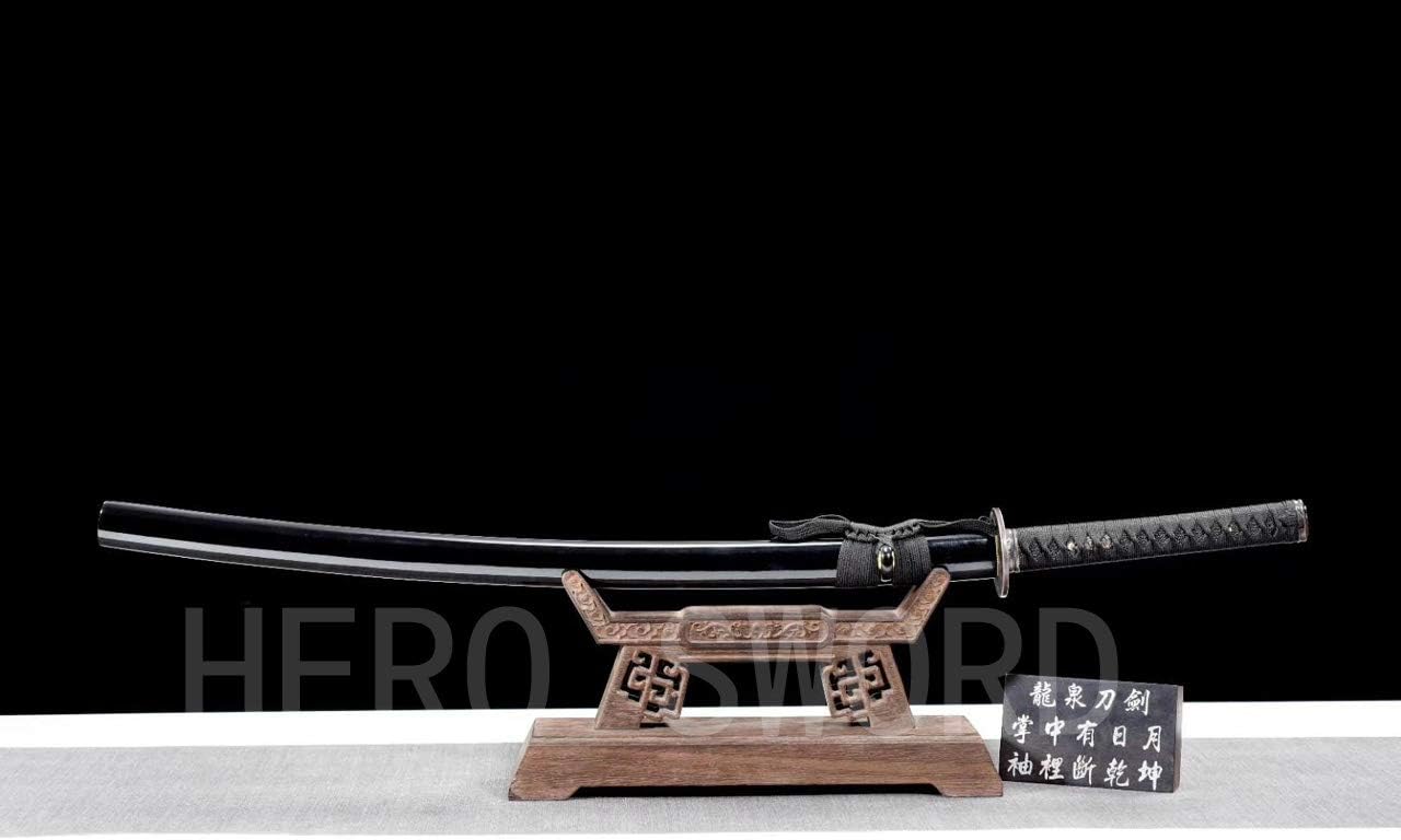 Handmade Authentic Japanese Samurai Sword Set Clay Tempered T10 Steel Katana Sword Set 3 Pieces Swords Razor Sharp Real Weapons