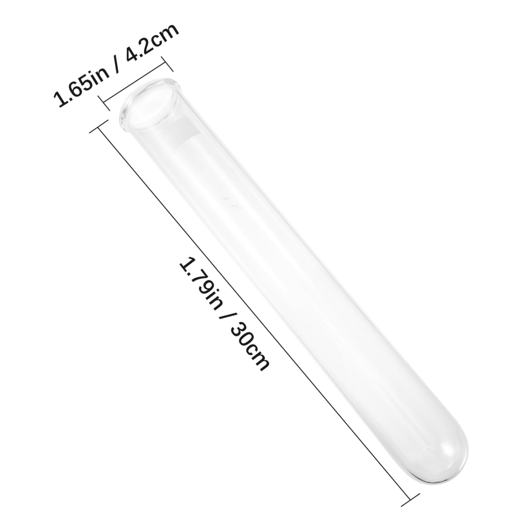 HOMOCONO Canal Azotometer Protein Tube Scientific Test Tube Digestion Tube Test Tubes Centrifuge Test Tube Lab Test Clear Test Tube Crimping Mouth Boiling Tube Glass