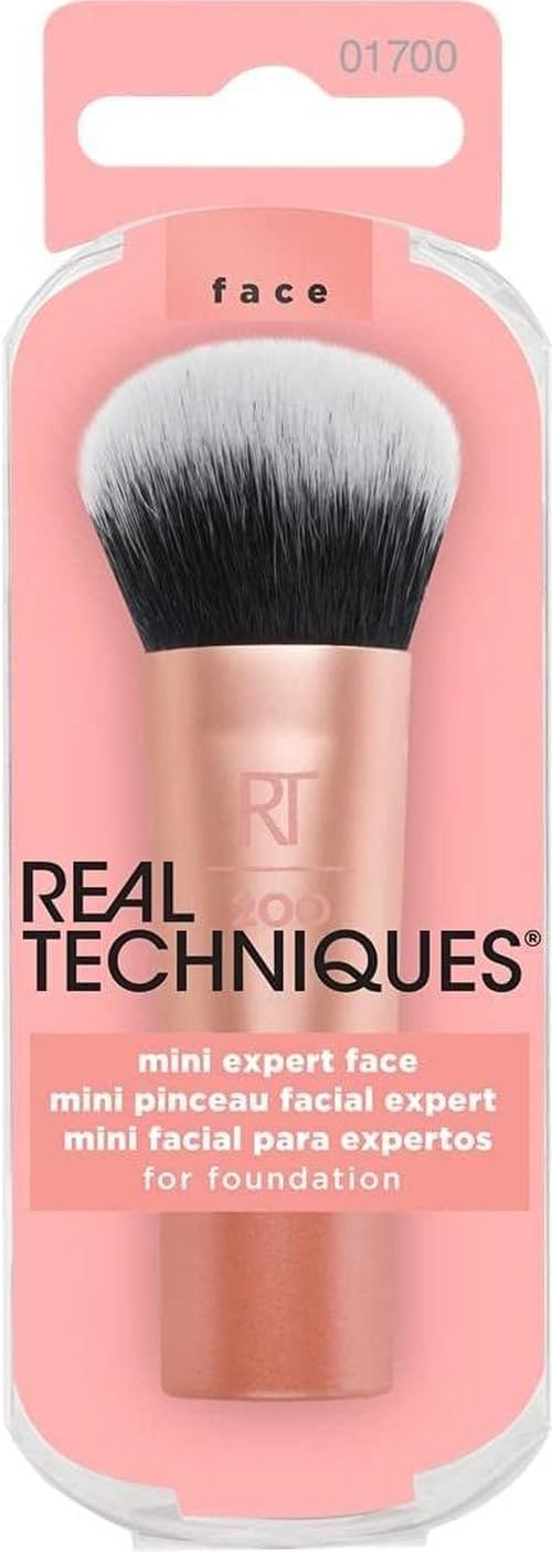 Real Techniques Mini Travel Size Expert Face Makeup Brush for Foundation