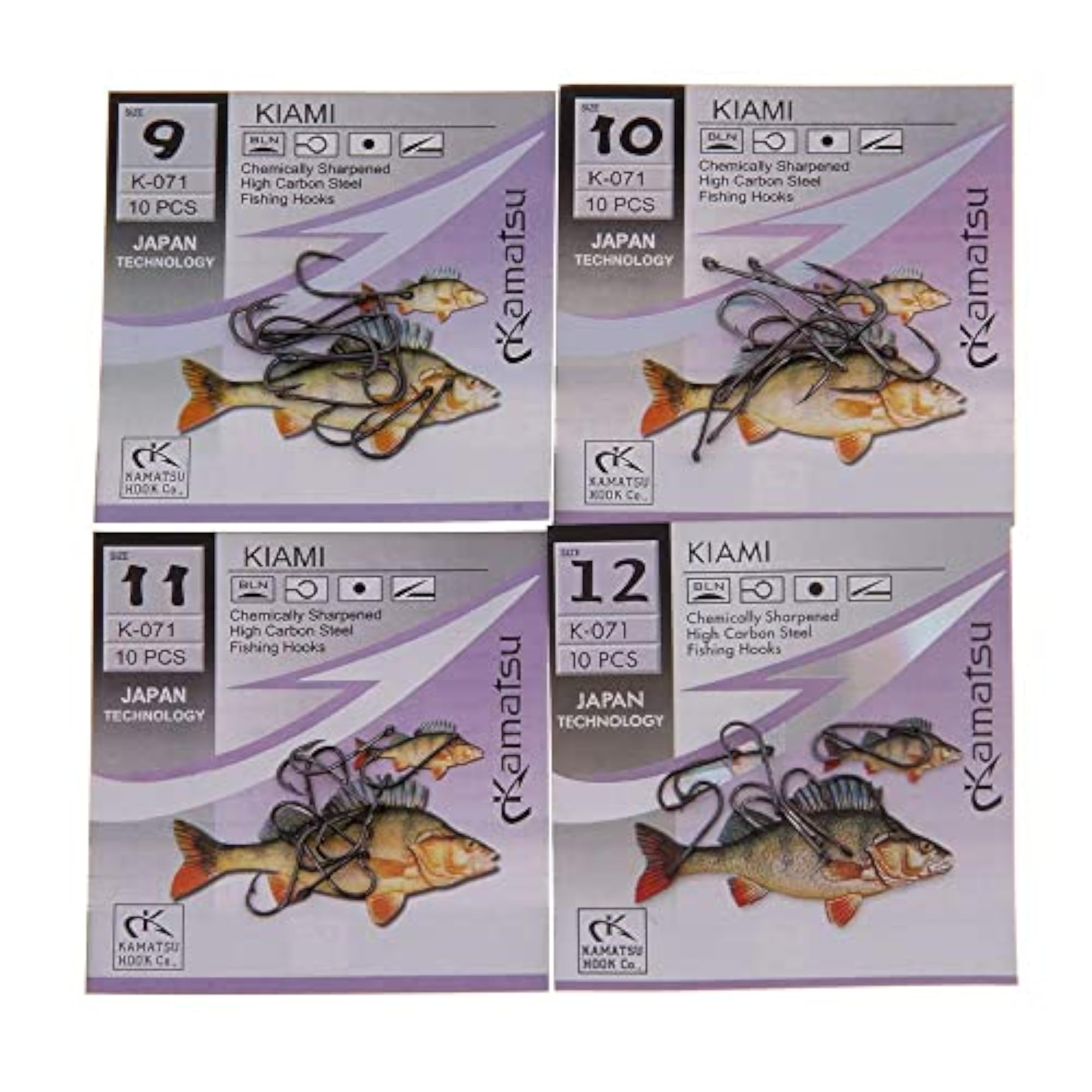 Imported 50PCS Fishing Long Shank Baitholder Hooks