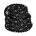 HOMCOM Cuerda de Batalla Battle Rope Formación Battling Power Cuerda Ejercicio Fitness Deporte Crossfit Ф38mm Longitud 9m Poliéster Ultra Resistente