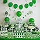 Fußball Partygeschirr für 16 Gäste,Grün Fussball Partyteller Party Deko Geschirr,Fußball Pappteller Pappbecher Servietten,Fussball Party Dekorationen Mädchen Junge Kindergeburtstag Deko