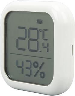 Smart Temperature and Humidity Sensor, Room Thermometer, Indoor Digital Thermometer Smart Temperature and Humidity Sensor Phone, Digital Thermometers