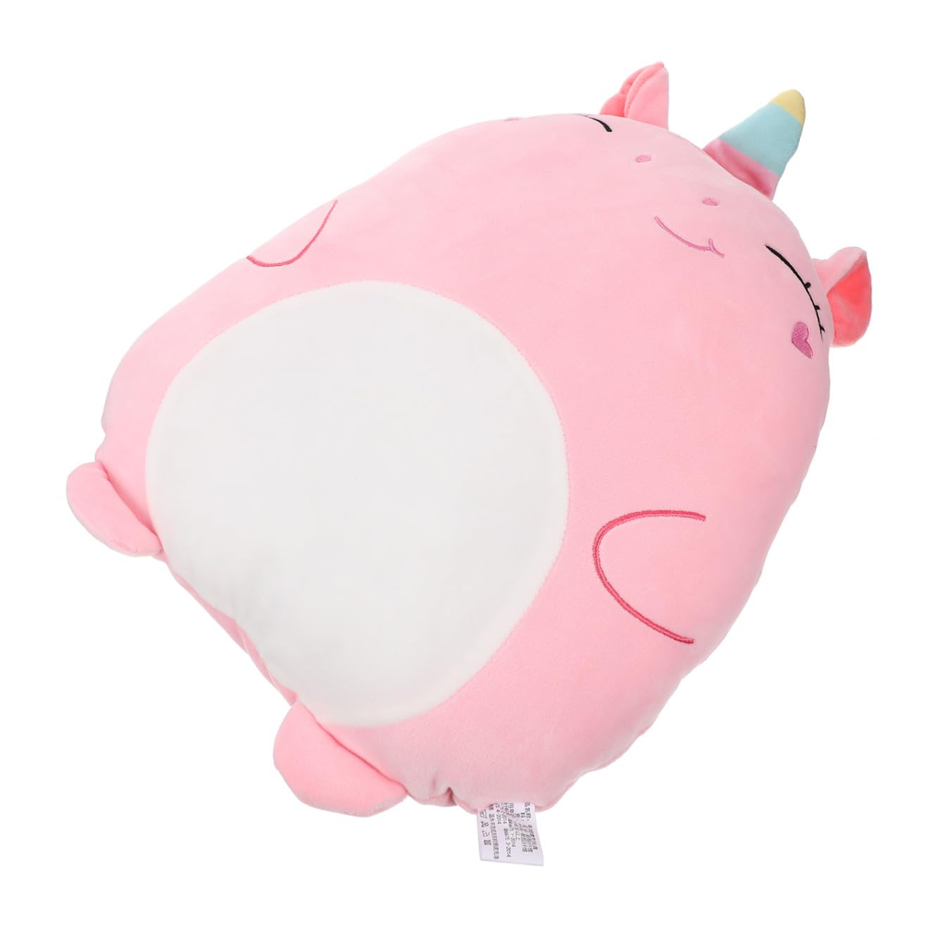 GALPADA Cuscino Unicorno Kawaii Cuscino per Schienale Forma di Cartone Animato Peluche Unicorno Gigante Decorativo e Confortevole