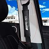 ▶ Diseño 100% nuevo: parece ser el original de su automóvil, conveniente de usar con Velcro. Le garantizamos que le encantará la almohadilla del cinturón de seguridad. También es un buen regalo para tu amigo.