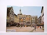  AK Recklinghausen/Markt und Petruskirche, Alte Ladengeschäfte, und Werbung, Ungelaufen.