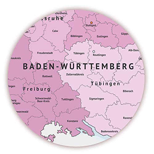 Deutschlandkarte Wandkalender XXL DIN B1 für Verwaltung und Planung