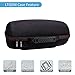 LTGEM EVA Hard Case for JBL Xtreme Portable Wireless Bluetooth Speaker - Travel Protective Carrying Storage Bag