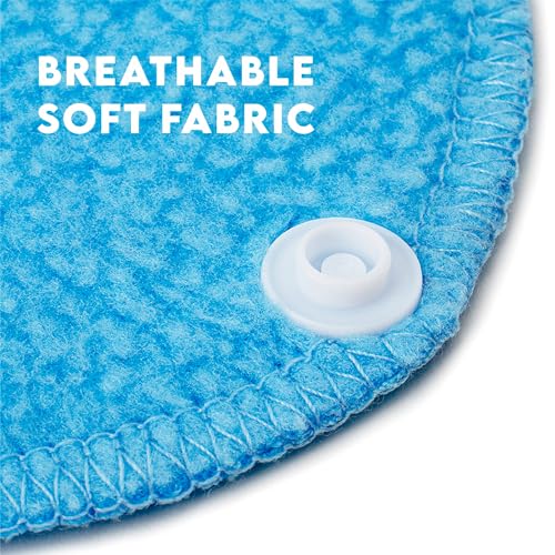 Re:Pad Reusable Sanitary Pads for women, | (3 Pads for moderate flow (Pink) + 1 Pad for heavy flow (Blue) + 1 Leak Proof Sanitary Pad Pouch) | Lasts Up To 1.5 Years | Skin... - Image 3