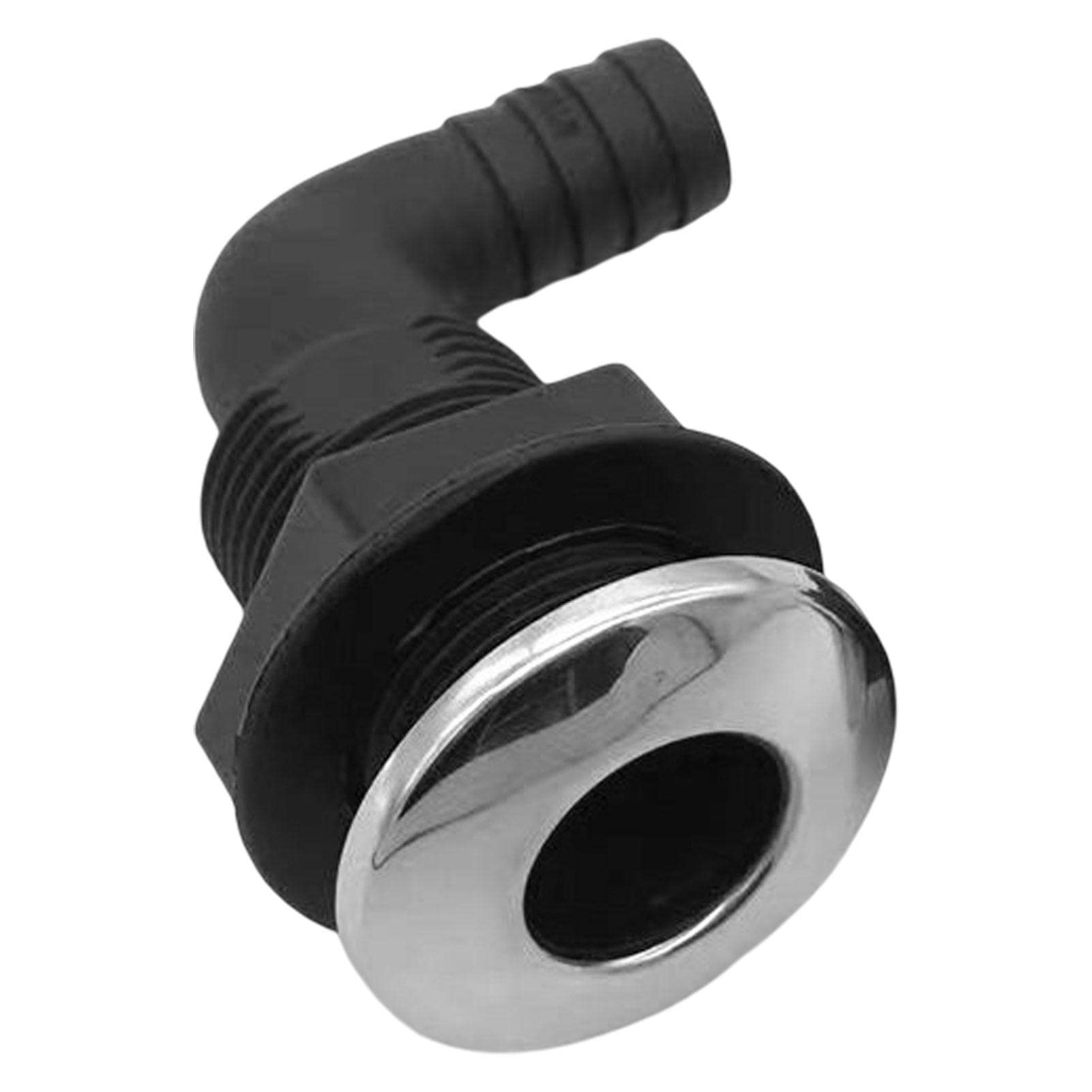 Raccordo Scarico Grondaia Semicircolare PVC-U 125/75mm - Collegamento Per Pluviale, Marrone Scuro - Foto 7