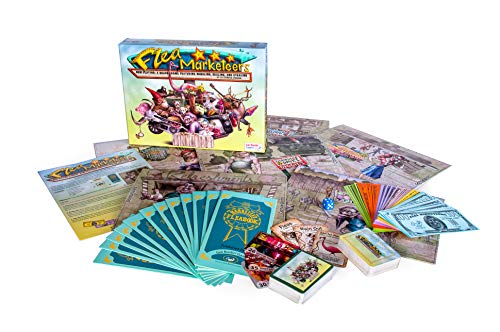 Gut Bustin' Games Flea Marketeers juego de mesa miniatura 2