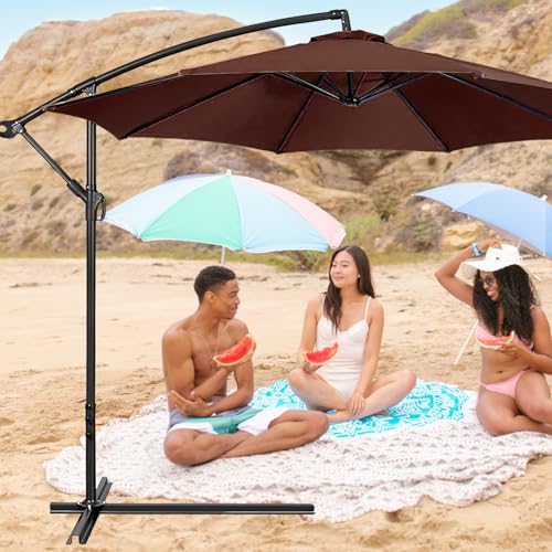 Parasol de terrasse remplaçant toile résistante Abaodam pour jardin - 5