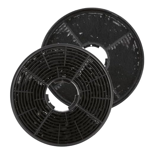 Bomann® Kohlefilter Set | Aktivkohlefilter im praktischen 2er Set | Aktivkohlefilter für Dunstabzugshauben DU 7608/650/652/773 | Kohlefilter für bessere Raumluft | KF 563