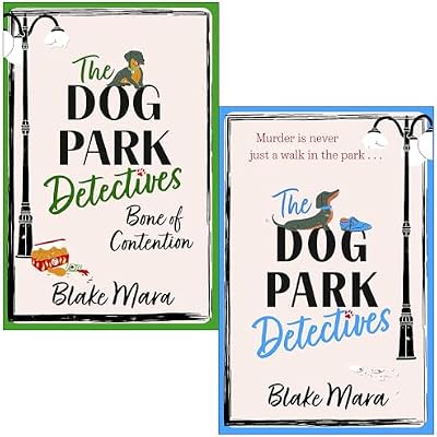Dog Park Detectives Series 2 Books Collection Set By Blake Mara