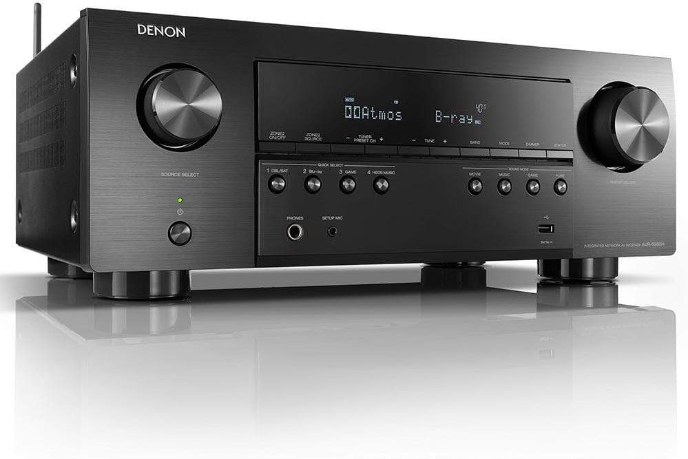 AVR-S960H 8K Ultra HD 7.2 Channel (90Watt X 7) AV Receiver, Black