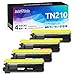 Ink E-Sale Compatible Toner Cartridge Replacement for Brother TN210 (KCMY, 4-Pack), for use with Brother HL-3040CN HL-3045CN HL-3070CW HL-3075CW MFC-9010CN MFC-9120CN MFC-9125CN MFC-9320CW Printer
