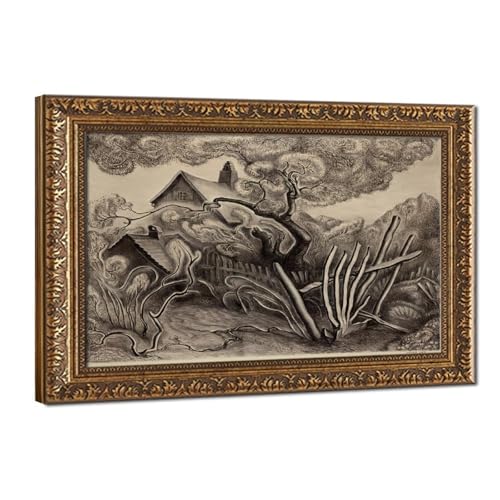 Toile Spring in The Garden Wanda Gag, décoration murale salon grand format 61x91