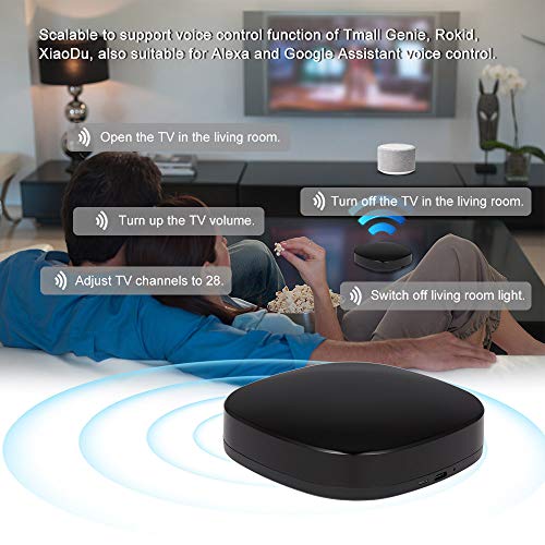 Docooler A1 Controle remoto residencial universal inteligente IR WiFi Controle remoto inteligente au