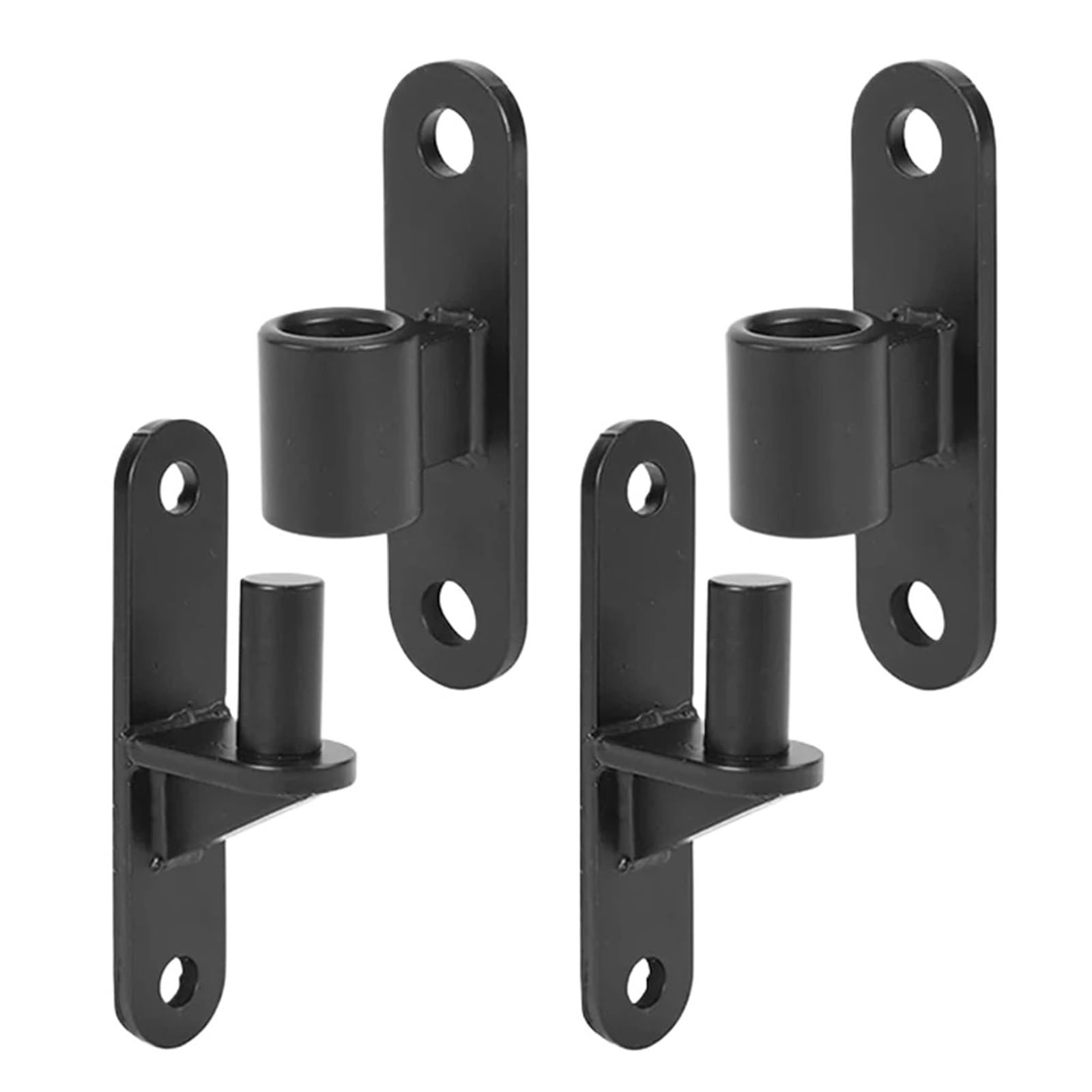 Kdhcvkz Black 4Pcs Hinges 304 Stainless Steel Hinges