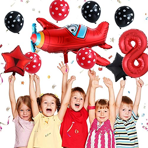 Grande palloncino a forma di aereo, decorazione di...