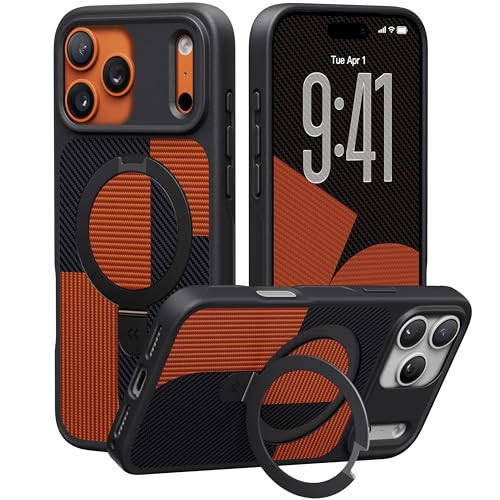 Image of CASEKOO Ultra-Magnetic Stand for iPhone 17 Pro Case, Twilight Orange