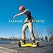 Felimoda Hoverboard - All Terrain Rugged 8.5 Inch Wheels Off-Road Electric Smart Self Balancing Scooter w/Bluetooth LED Lights - UL2272 Certified