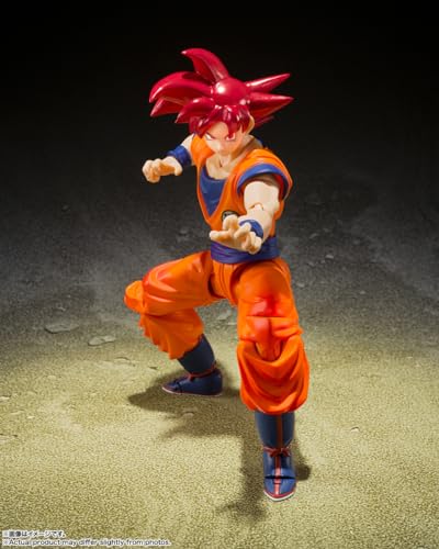 Image of TAMASHII Nations - Dragon Ball Super - Super Saiyan God Son Goku -Saiyan God Instilled with The Light of Righteous Hearts-, Bandai Spirits S.H.Figuarts Action Figure