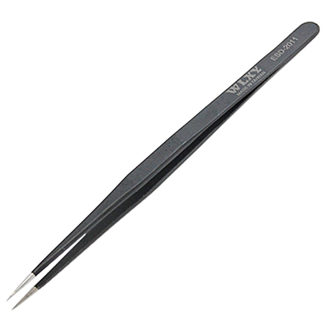 Uxcell Sourcingmap Esd-2011 Tweezers, Anti-Static Non-Magnetic Straight Pointed Tip For Craft Jewelry Electronics, 5 1/2" Overall Length