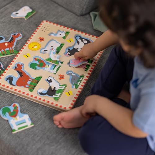Image of Melissa & Doug 726 Farm Animals Sound Puzzle