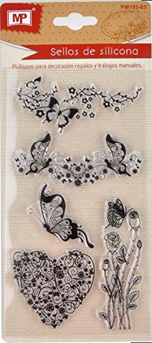 MP PM195-63 - Timbro per scrapbooking, trasparente...