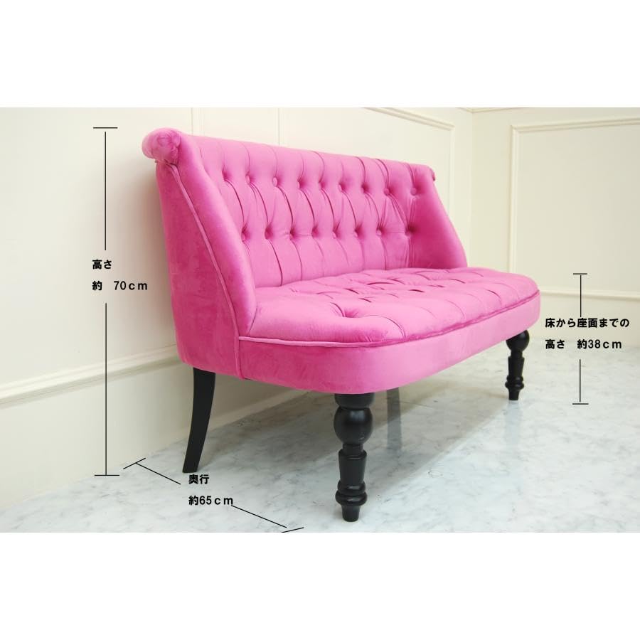 Amazon｜2人掛けソファ コンパクト サイズ ファブリック 110cm 120cm